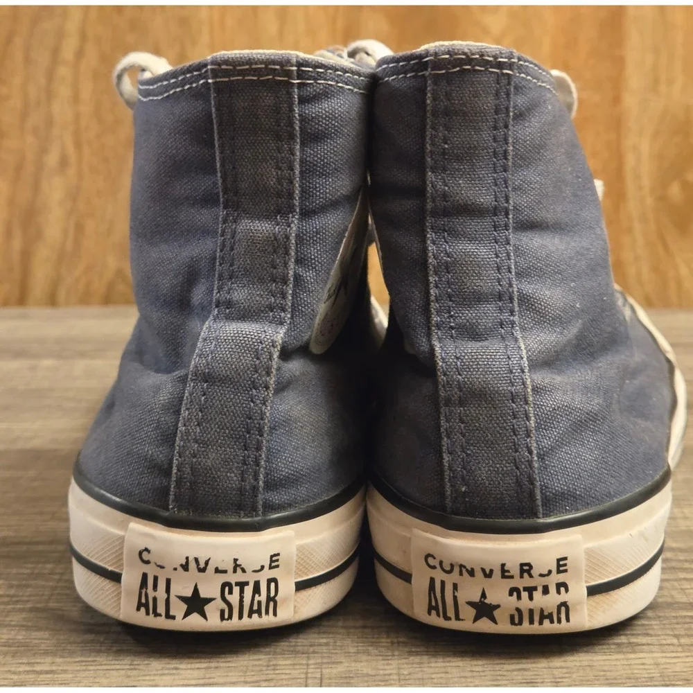 Converse High Top Shoes Sneakers Womens 8.5 Mens 6.6.5 Navy